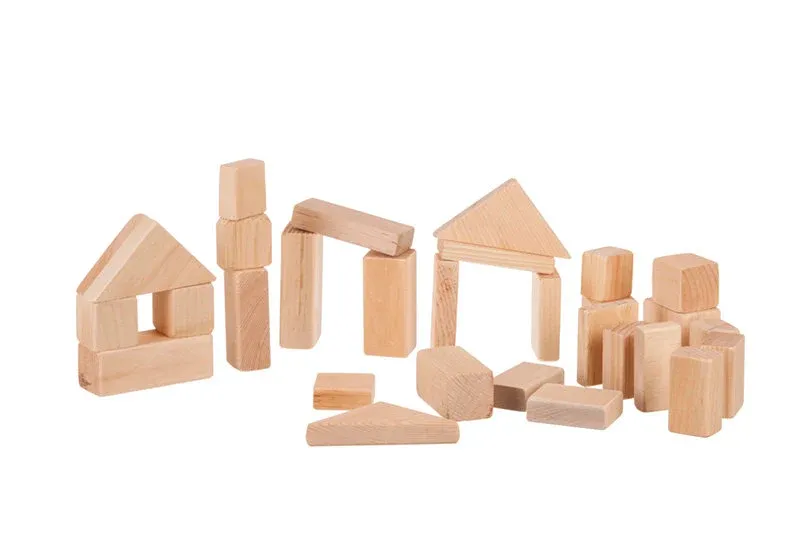 A picture of building block toys