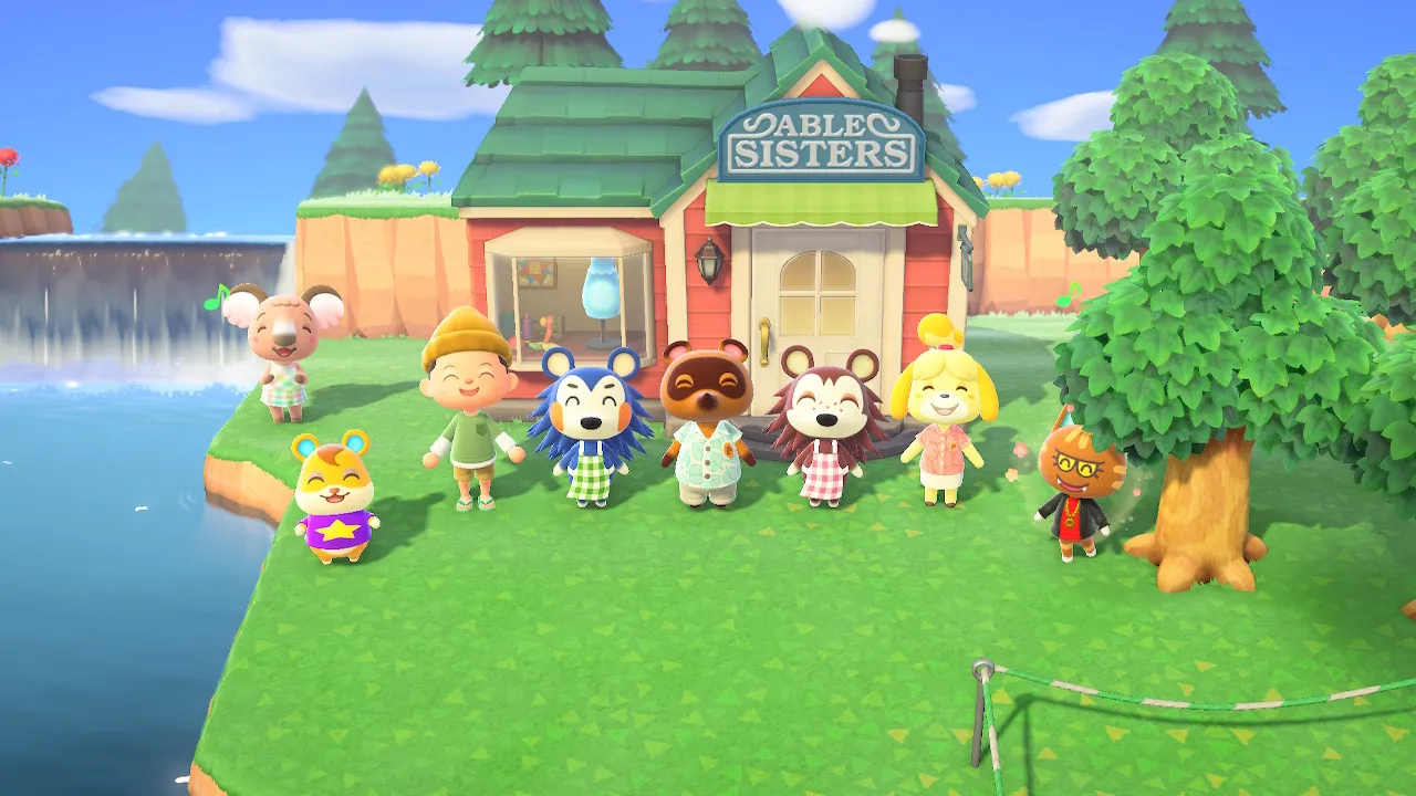 My screenshot of Animal Crossing New Horizons gameplay
