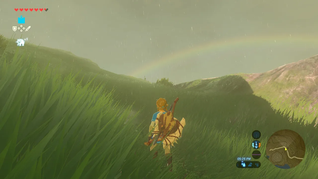 My screenshot of BOTW gameplay